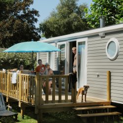 mobil-home camping raguenes plage 