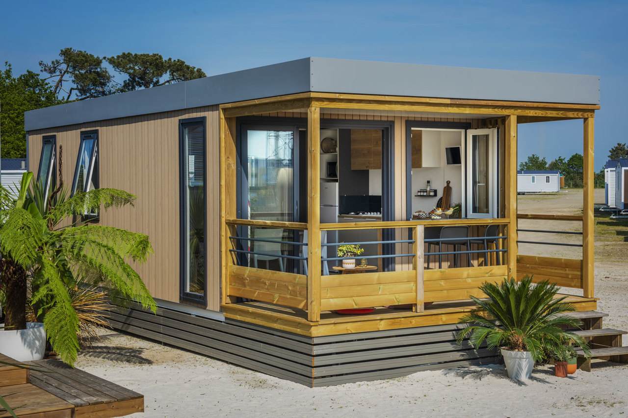 Mobile home LIVING Camping Le Raguenes Plage